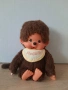 Vintage Monchhichi Dolls Sekiguchi 1980s - Classic & Rare Green Model and 2 classic, снимка 1