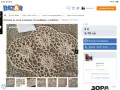 Плетива дантела покривки за маса,уникални,ръчно плетиво дантела, снимка 7