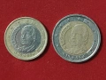 Две различни Испански Евро Монети .(1999г)-(2000г) , снимка 1