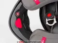 Мото каска SCORPION EXO-530 ROCK Gray/Red 2026 ,вградени очила 527.88 лв. / 269.90 €, снимка 4