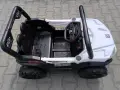 TEXAS акумулаторен джип FAST UTV бял, снимка 2