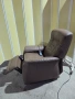 Релаксиращ кожен стол,кресло за музика ,фотьойл, снимка 4