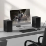 Комплект активни стерео колони Elimavi BT-04 30W с 4" говорители и тон контрол (настолни/рафтови), снимка 2