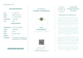 Сребърен пръстен с натурален Турмалин 0.75ct VVS със сертификат , снимка 4