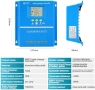 MPPT соларен контролер 100A 12-48V с LCD и USB, снимка 8