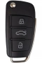 Кутийка за ключ с 3 бутона AUDI A1/A3/A4/A6/A8/Q3/Q5/Q7/TT, снимка 1