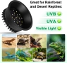LED UVB осветление за терариум Hygger Zoo с таймер (UVA/UVB/Night mode), снимка 7