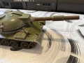 Ретро руски метален танк, снимка 8