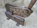 Стара Соц Гилотина / РАБОТЕЩА! / 15 кг. / НОМЕР 1210., снимка 2
