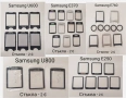 Стъкла Samsung E900,U700,E950,J700,G800,D880,X820,D900,M620,P300,J600,D820,D840,D800,C300,D410,D510 , снимка 1