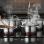 Комплект тенджери Cheffinger – 8 части инокс с капаци, за всички видове котлони, снимка 3