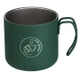 Метална чаша кипарисово зелен матов цвят щампа "Roastery_1236537, снимка 2