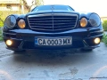 Предна Броня amg w211 черна, готова за монтаж, снимка 7