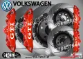 Volkswagen GTI надписи за капаци на спирачни апарати, снимка 5