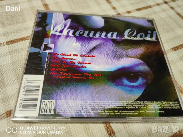 СД ОРИГИНАЛНИ - LACUNA COIL - 6 броя за 55€, снимка 10 - CD дискове - 54761508
