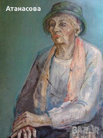 МАРИЯ ЙОВАНОВИЧ картина Портрет масло #5