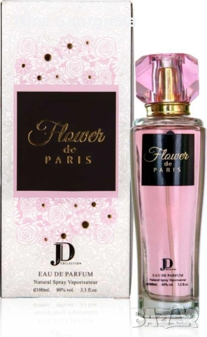 Flower De Paris Eau de Parfum - 100 ml, снимка 4 - Дамски парфюми - 54431684