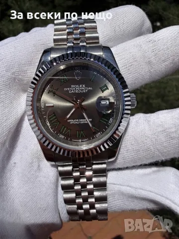Rolex Wimbledon Мъжки Часовник С Автоматичен Механизъм Код Chronolux45, снимка 3 - Мъжки - 55645435