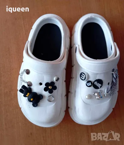 Нови чехли тип Crocs, снимка 3 - Чехли - 55510993