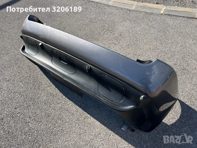 Задна броня с парктроник капачки и водачи за БМВ Х5 Е53 / BMW X5 E53