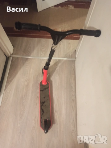 тротинетка за фрийстайл и трикове (stunt scooter), модел Oxelo MF100, снимка 2 - Скейтборд, ховърборд, уейвборд - 55093536