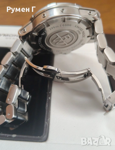Raymond Weil Nabucco Automatic 44mm, 200м, бартер, снимка 7 - Мъжки - 55013804