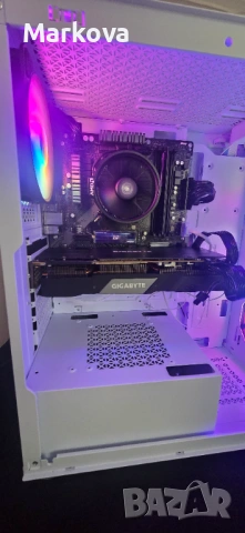  Геймърски компютър RTX 2070 Super / Ryzen 5 5500 (Нови части с гаранция), снимка 4 - Геймърски - 54886976