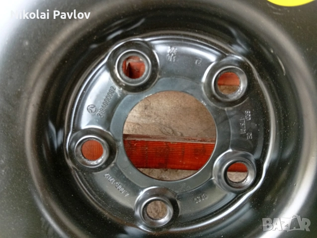 Резервна гума крик ключ и други части за Мерцедес Е Класа 