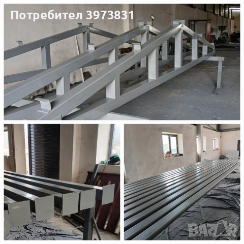 Метално хале  2900 евро, снимка 4 - Монтажи - 55196182