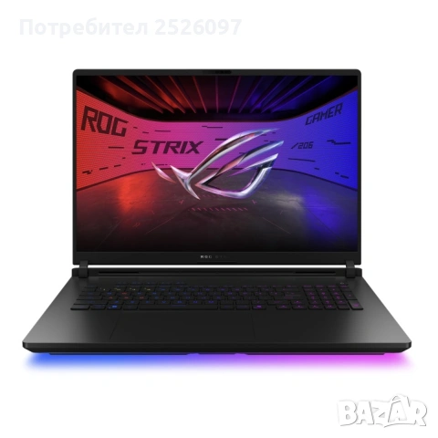 ASUS ROG/18” 2.5K Mini LED 240Hz/RTX5090 24GB/Ultra 9 275HX 40MB/64GB DDR5/2TB/ГАРАНЦИЯ, снимка 6 - Лаптопи за игри - 54192336