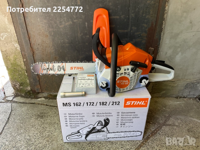 Бензинов верижен трион STIHL-MS 182