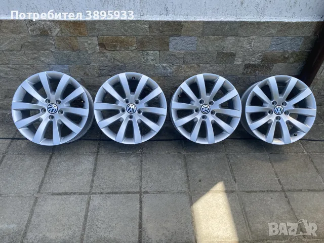 Оригинални джанти VW Scirocco, Tiguan, Touran, Golf, Passat, Caddy, снимка 1 - Гуми и джанти - 49606045