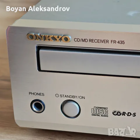 Onkyo FR-435 – High-End CD/MD Ресивър (Усилвател с CD и MiniDisc), снимка 3 - Ресийвъри, усилватели, смесителни пултове - 55505334