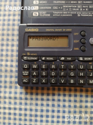 стар електронен бележник CASIO, снимка 2 - Друга електроника - 54462263