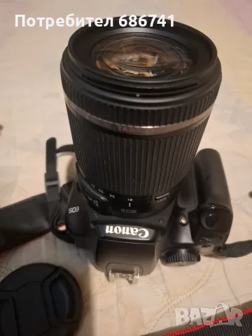 Фотоапарат Canon 1000D с обектив Tamron 18-200 mm 1:3,5-5,6 VC II за Canon (APS-C), снимка 3 - Фотоапарати - 55655799