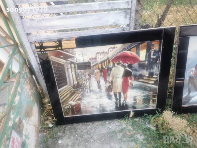 OIL EFFECT PRINT 95X75СМ КАРTИНИ 2БР ВНОС ENGLAND 0107261028L4, снимка 7 - Други ценни предмети - 55111993
