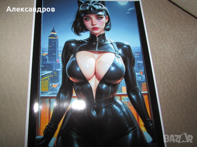 Готик еротични аниме плакати А4 подходящи за подарък anime манга hentai, снимка 15 - Подаръци за мъже - 54603319