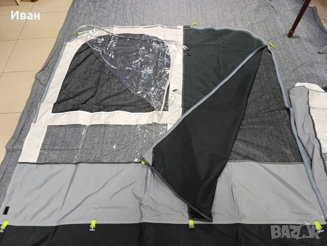 Универсален надуваем форселт Kampa Rally Air Pro 390.Размери:390/340см.Височина на монтаж: 220-300см, снимка 16 - Палатки - 54869498