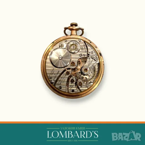 Часовник South Bend Fahys Montauk механичен 1919г 19Jewels. N: 39076, снимка 3 - Антикварни и старинни предмети - 55691467