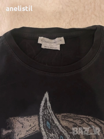 Оригинална тениска Alexander McQueen – Made in Italy, снимка 2 - Тениски - 55073567