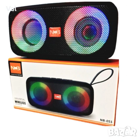 NB051, Bluetooth безжичен високоговорител RGB Light