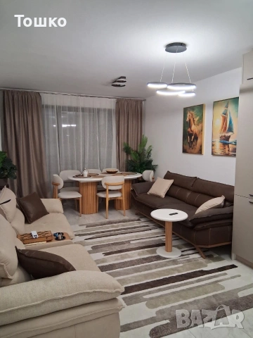 Продавам комплект холна и трапезна мебел – НОВИ-дивани, кресло, маса със столове, снимка 2 - Дивани и мека мебел - 53990677