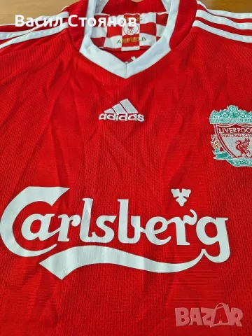 Ливърпул/Liverpool adidas Home jersey 2008-09г. - за ръст 155см., снимка 2 - Фен артикули - 50822545