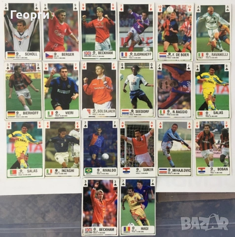Лот карти за игра AKAS Euro 2000 Евро  