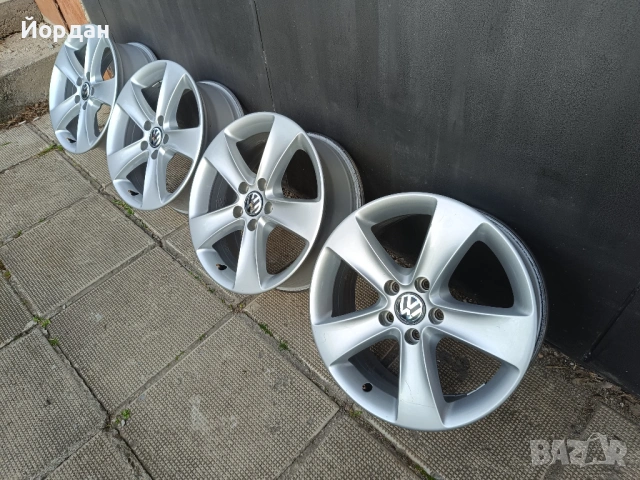 ОРИГИНАЛНИ джанти 17 ' цола 5x112 ФОЛКСВАГЕН / Volkswagen 57,1 ET39, снимка 5 - Гуми и джанти - 54568727