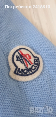 Moncler Pique Cotton Mens Size L ОРИГИНАЛ Мъжка Тениска!, снимка 7 - Тениски - 54730647