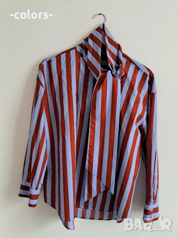 Риза памук Zara, снимка 2 - Ризи - 54462825