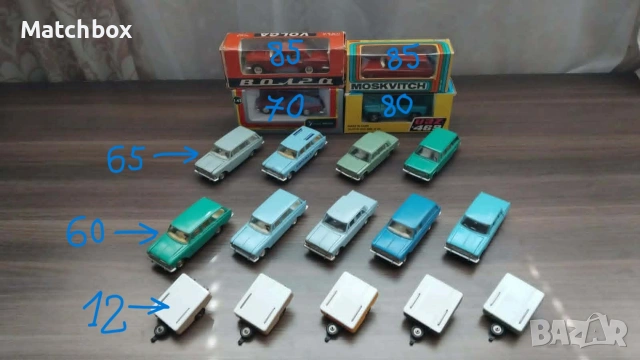 Руски Модели 1/43 СССР , снимка 2 - Колекции - 50332429