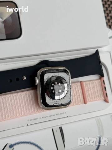 КАТО НОВ❗️APPLE WATCH 9 41mm❗️Лизинг от 10€/мес ❗️Starlight Al GPS , снимка 5 - Смарт часовници - 54709349