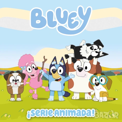Детски комплект Блуи с мини играчки Famosa Bluey Pack 8 Figuras Bluey Heeler Family & Mates Pa, снимка 3 - Образователни игри - 54976068